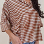 Edith Gingham Blouse - PAPER DOLL