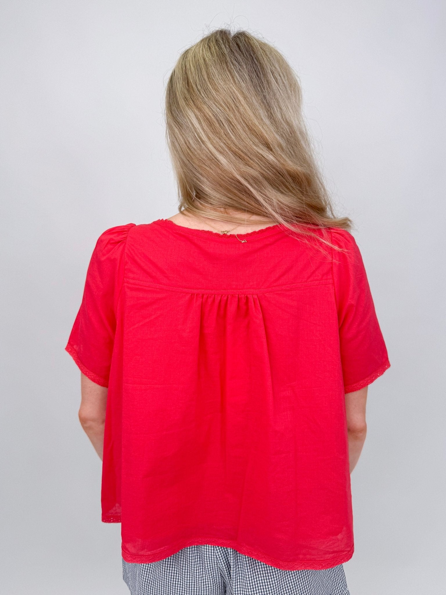 Olivia Lace Blouse - PAPER DOLL