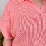 Peaceful Bliss Rib Knit Top - PAPER DOLL
