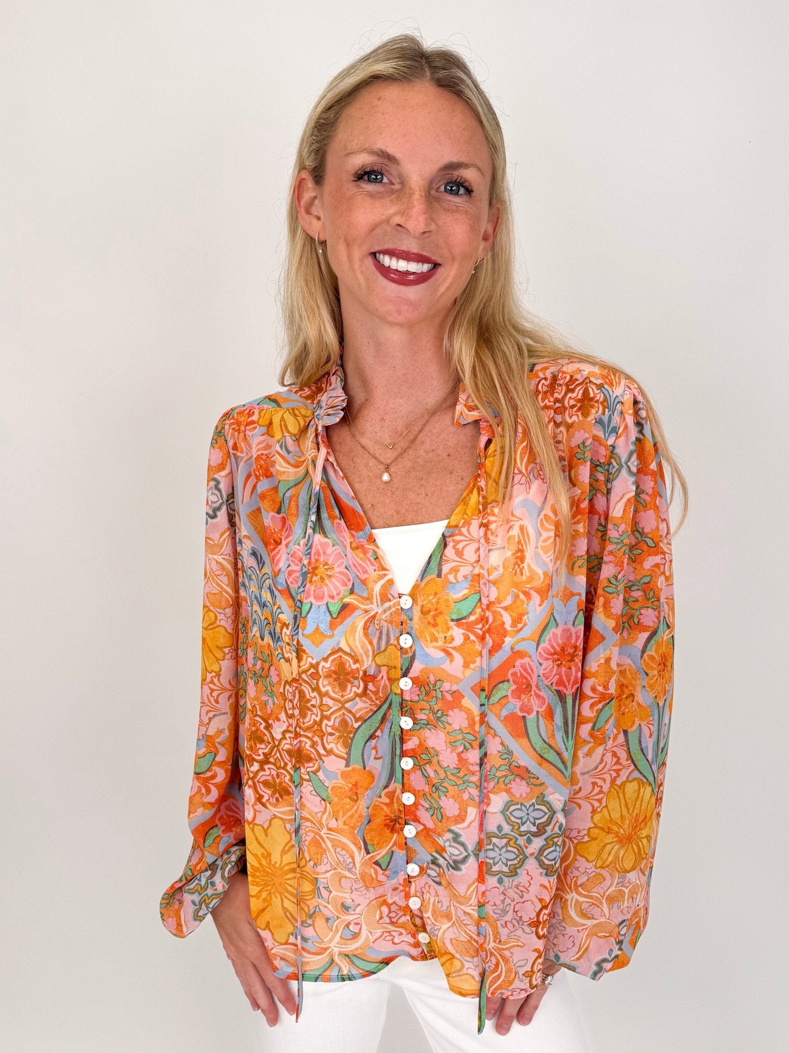 Together Again Blouse - PAPER DOLL