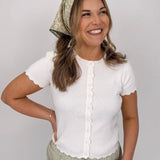 Emily Scalloped Cardigan - PAPER DOLL