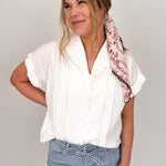Katalina Ruffle Blouse - PAPER DOLL