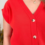 Georgia Smiles Sweater Vest - PAPER DOLL
