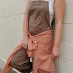 Merritt Oversized Button Up Top - PAPER DOLL