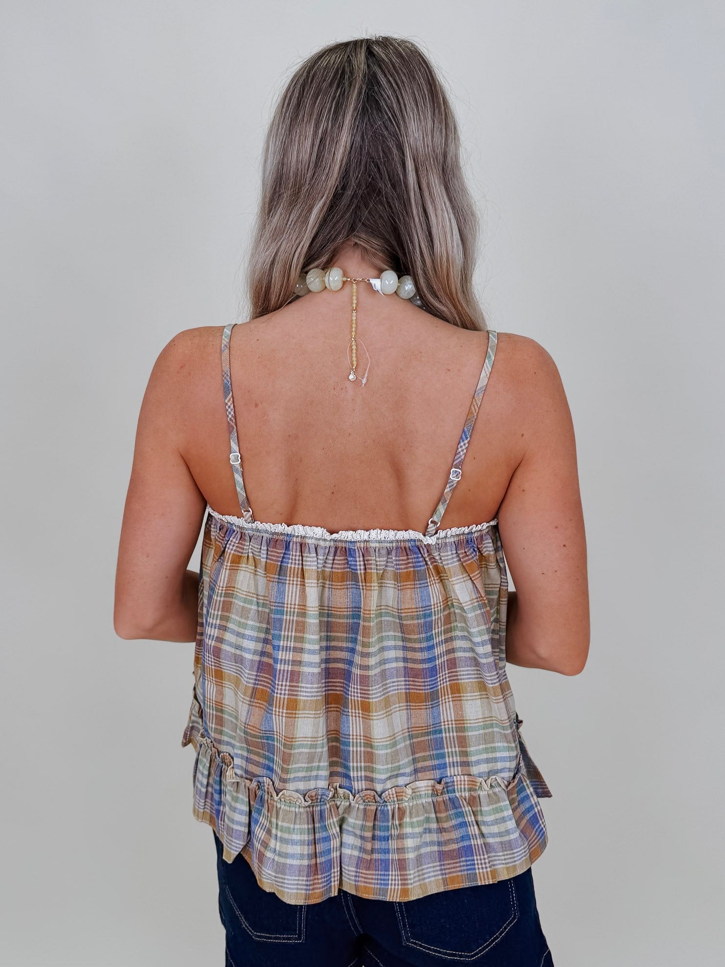Carrol Jean Plaid Blouse - PAPER DOLL
