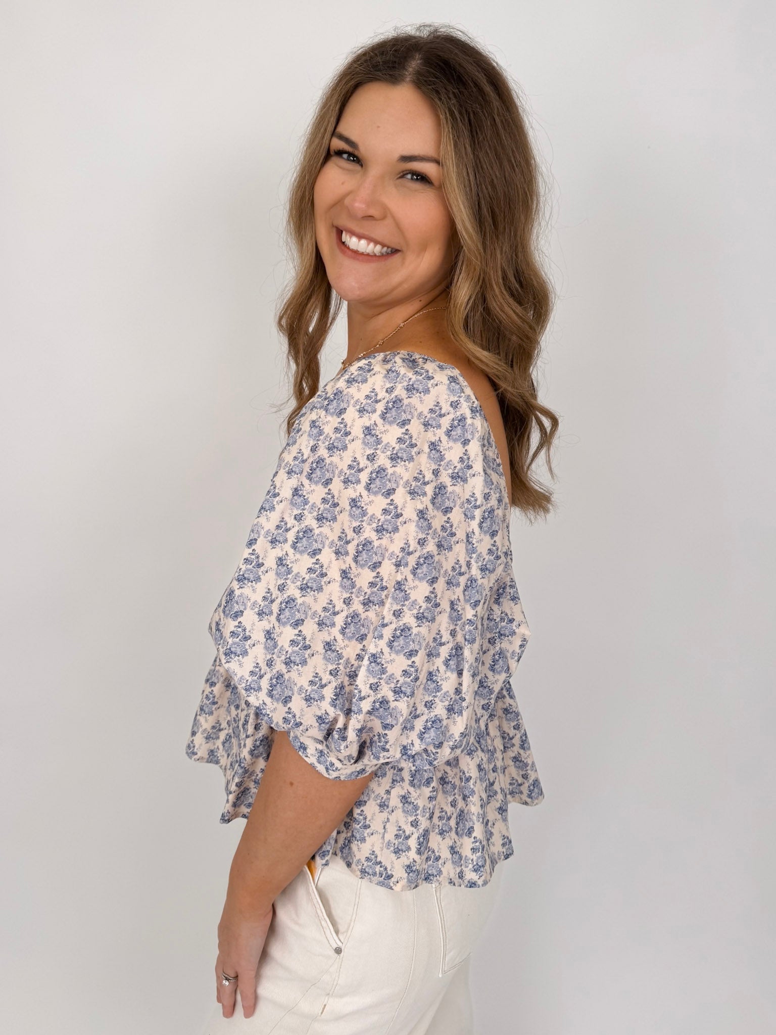 So Many Blessings Cotton Blouse - PAPER DOLL