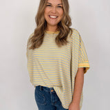 Carolina Striped Top - PAPER DOLL