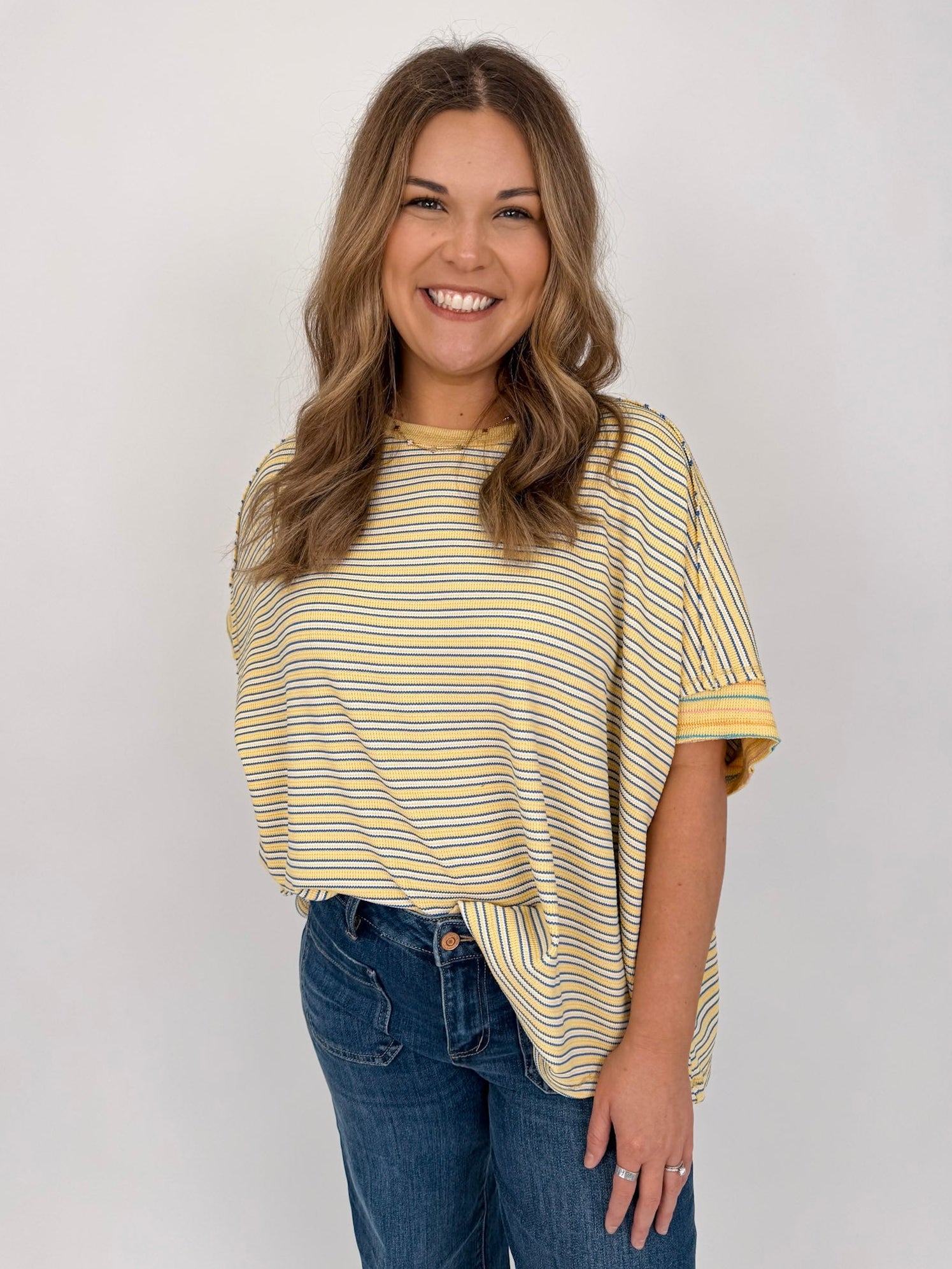 Carolina Striped Top - PAPER DOLL