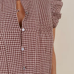 Joan Gingham Blouse - PAPER DOLL