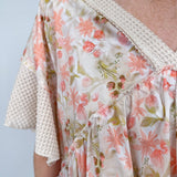 Sprouting Spring V - Neck Knit Top - PAPER DOLL