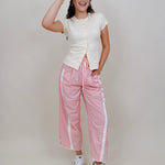 Demetria Button Up Top - PAPER DOLL