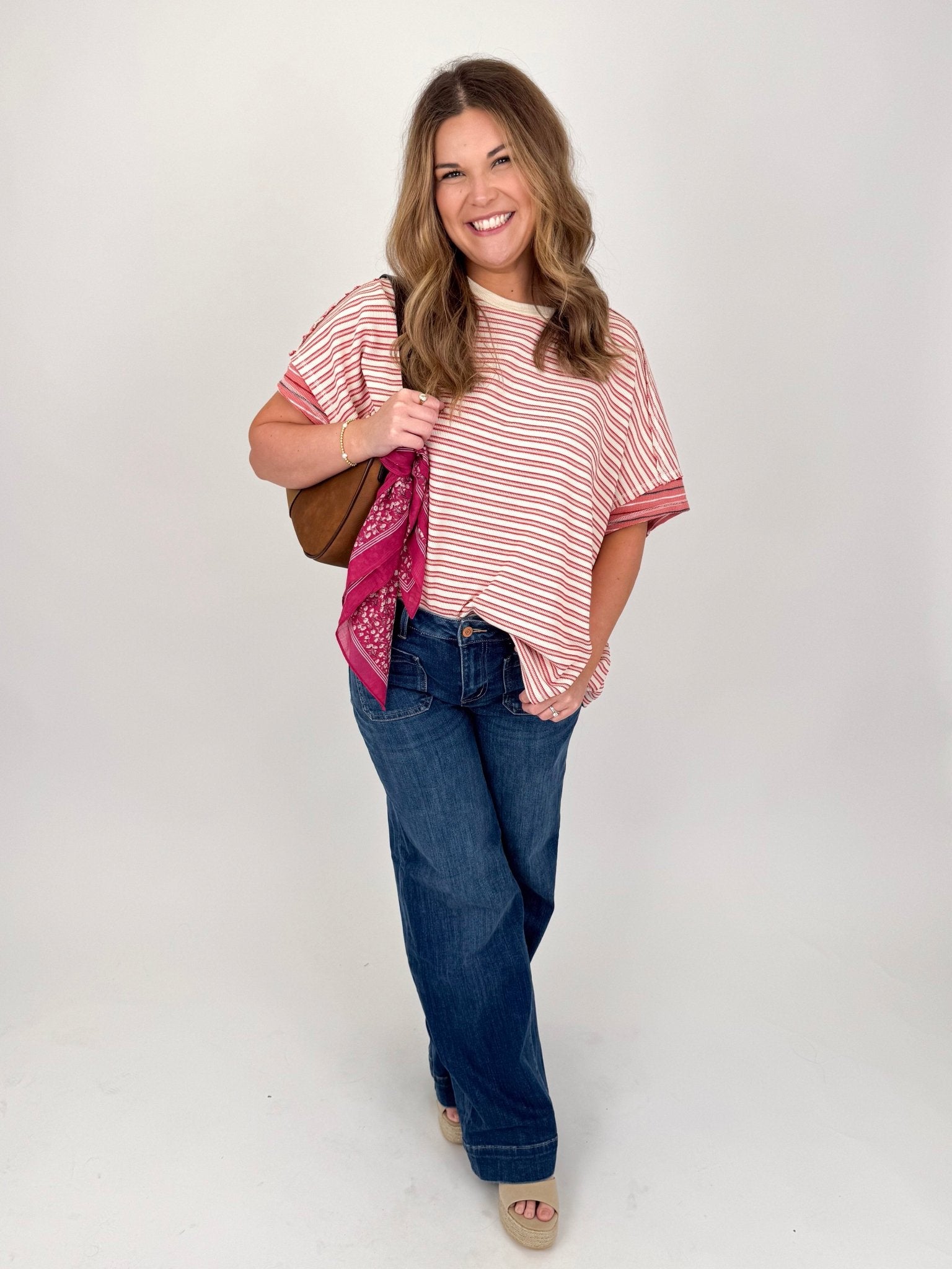 Carolina Striped Top - PAPER DOLL
