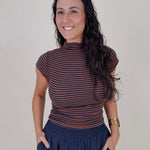 Carina Striped Top - PAPER DOLL