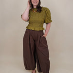 Fern Smocked Blouse - PAPER DOLL