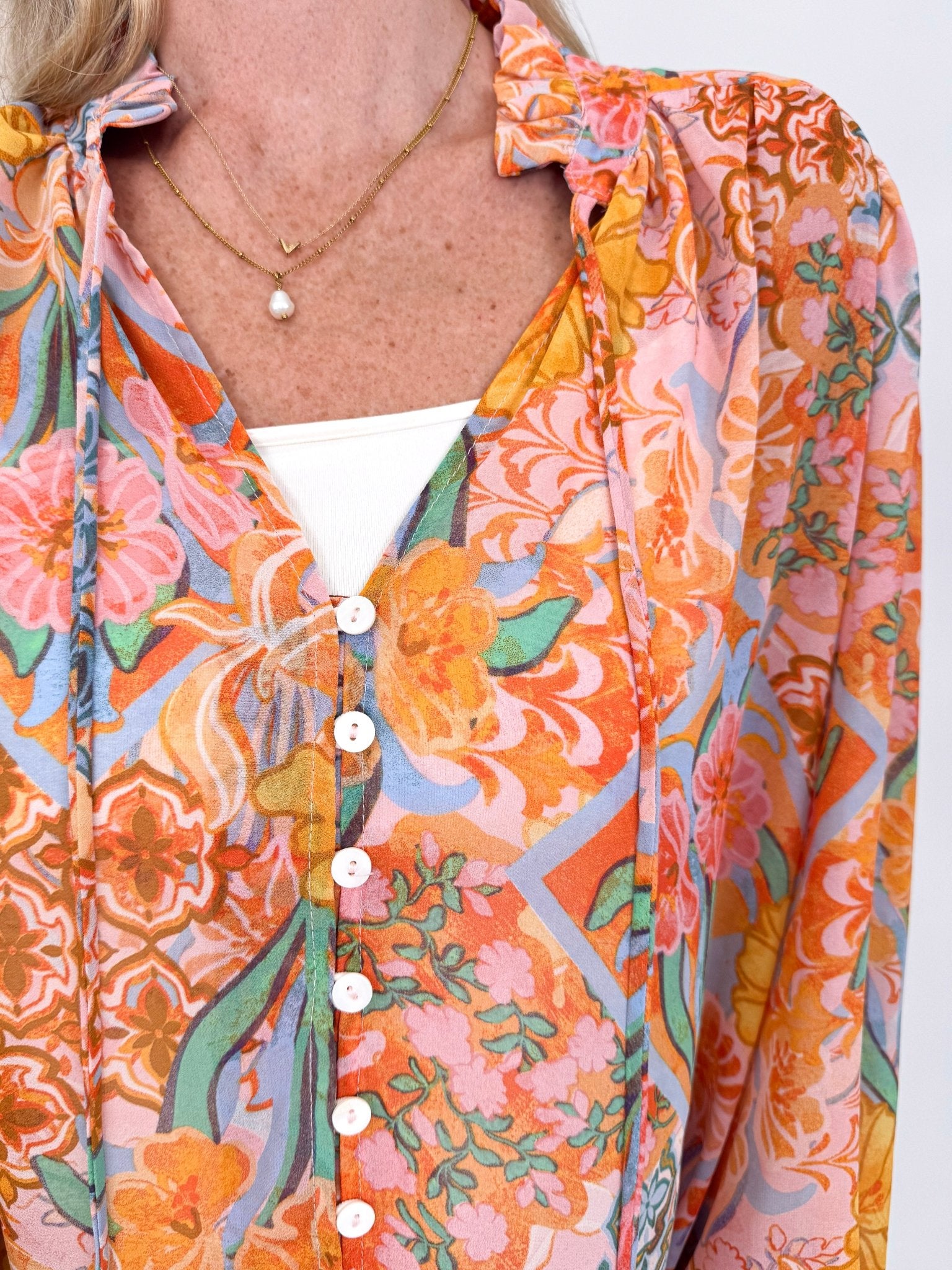 Together Again Blouse - PAPER DOLL