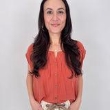 Astrid Button Down Blouse - PAPER DOLL