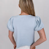 Madison Embroidery Detail Blouse - PAPER DOLL