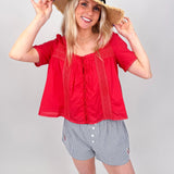 Olivia Lace Blouse - PAPER DOLL