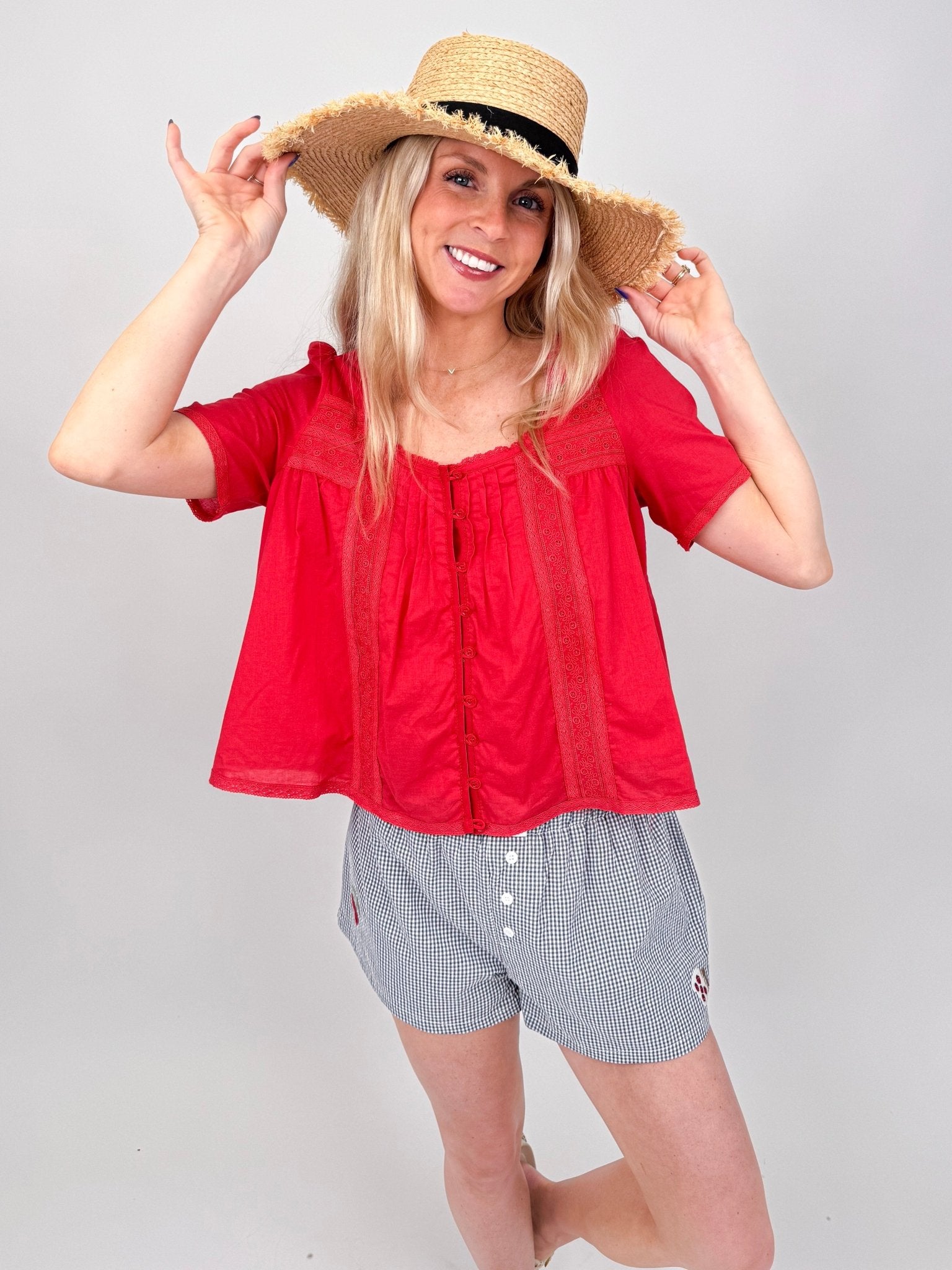 Olivia Lace Blouse - PAPER DOLL