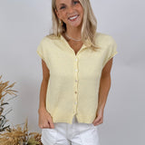 Woven Moments Sweater Vest Cardigan - PAPER DOLL