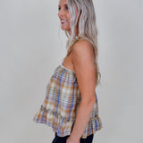Carrol Jean Plaid Blouse - PAPER DOLL