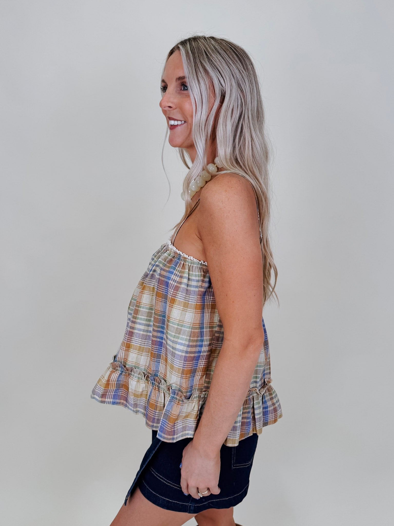 Carrol Jean Plaid Blouse - PAPER DOLL