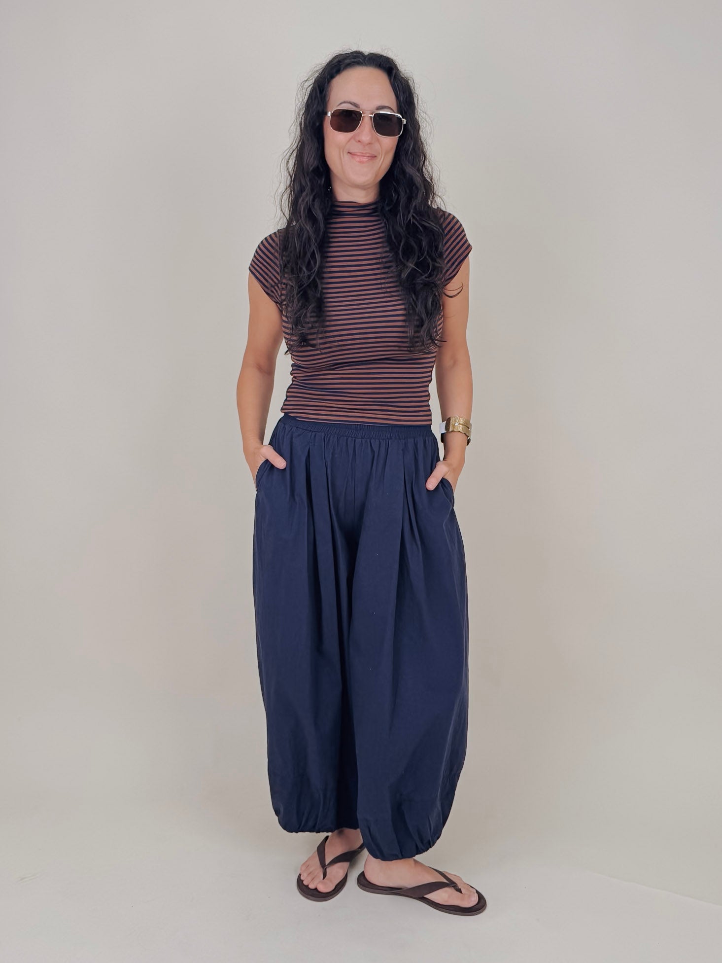 Carina Striped Top - PAPER DOLL