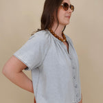 Holland Button Up Blouse - PAPER DOLL