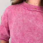 Leslie Ann Washed Knit Top - PAPER DOLL