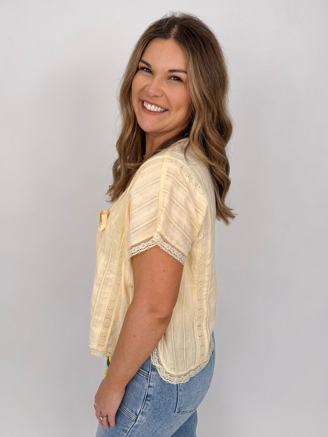 Lanie Lace Blouse - PAPER DOLL