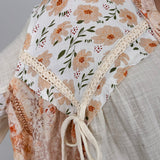 Sweet As Honey Floral Button Blouse - PAPER DOLL