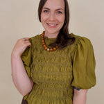 Fern Smocked Blouse - PAPER DOLL