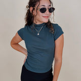 Ellie High Neck Knit Top - PAPER DOLL