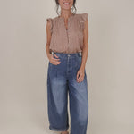 Joan Gingham Blouse - PAPER DOLL