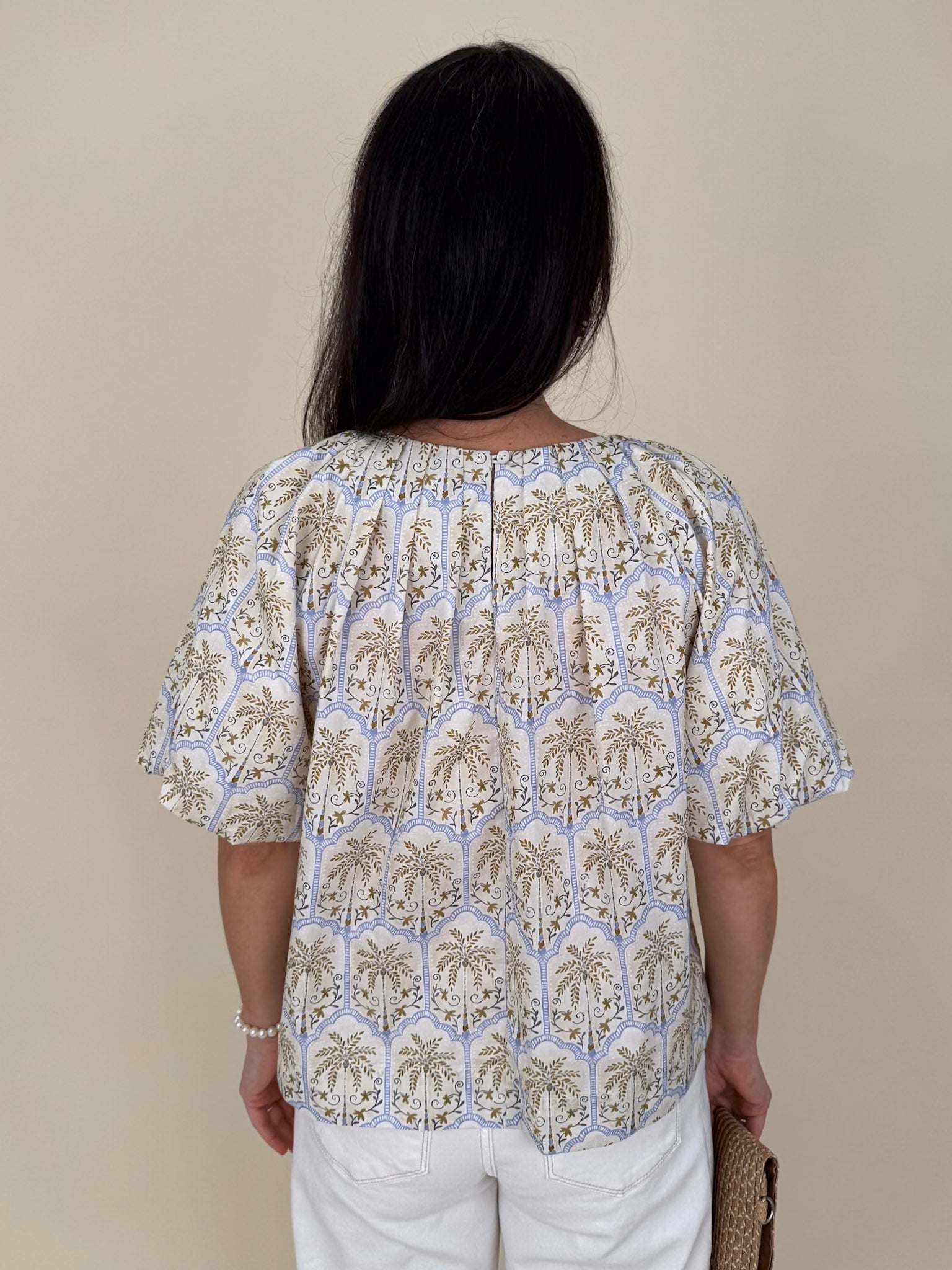 Palm Breeze Blouse - PAPER DOLL