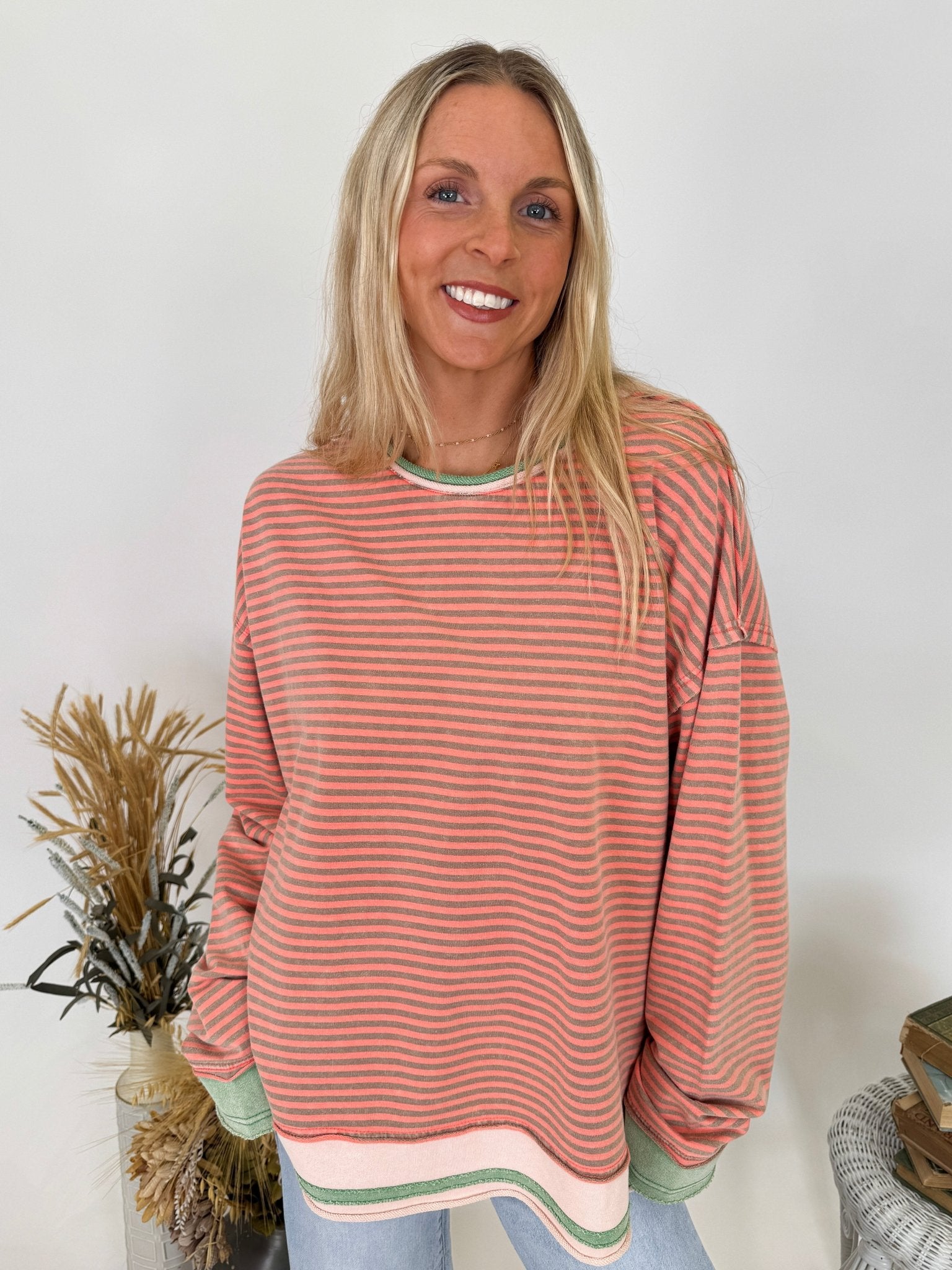 Raya Terry Knit Sweatshirt - PAPER DOLL