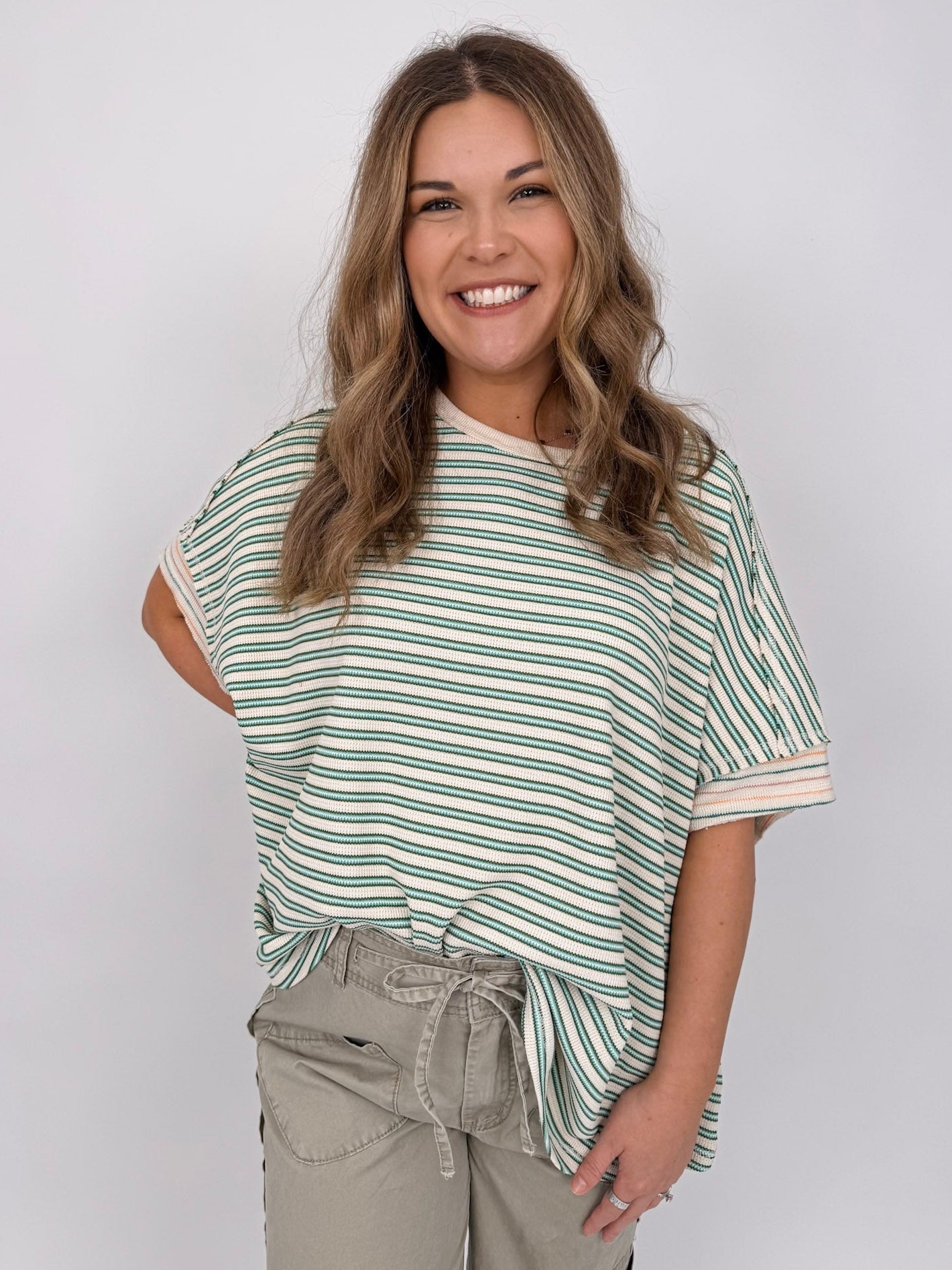 Carolina Striped Top - PAPER DOLL