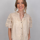Harriet Eyelet Blouse - PAPER DOLL