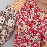 Polly Multi Print Top - PAPER DOLL