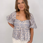 So Many Blessings Cotton Blouse - PAPER DOLL