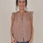 Joan Gingham Blouse - PAPER DOLL