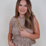 Tammy Plaid Blouse - PAPER DOLL