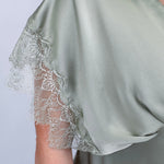 Touch Of Grace V - Neck Blouse - PAPER DOLL