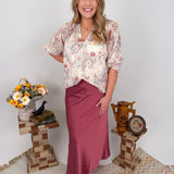 Reba Floral Blouse - PAPER DOLL
