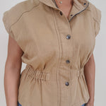 Oak Alley Snap Up Top - PAPER DOLL