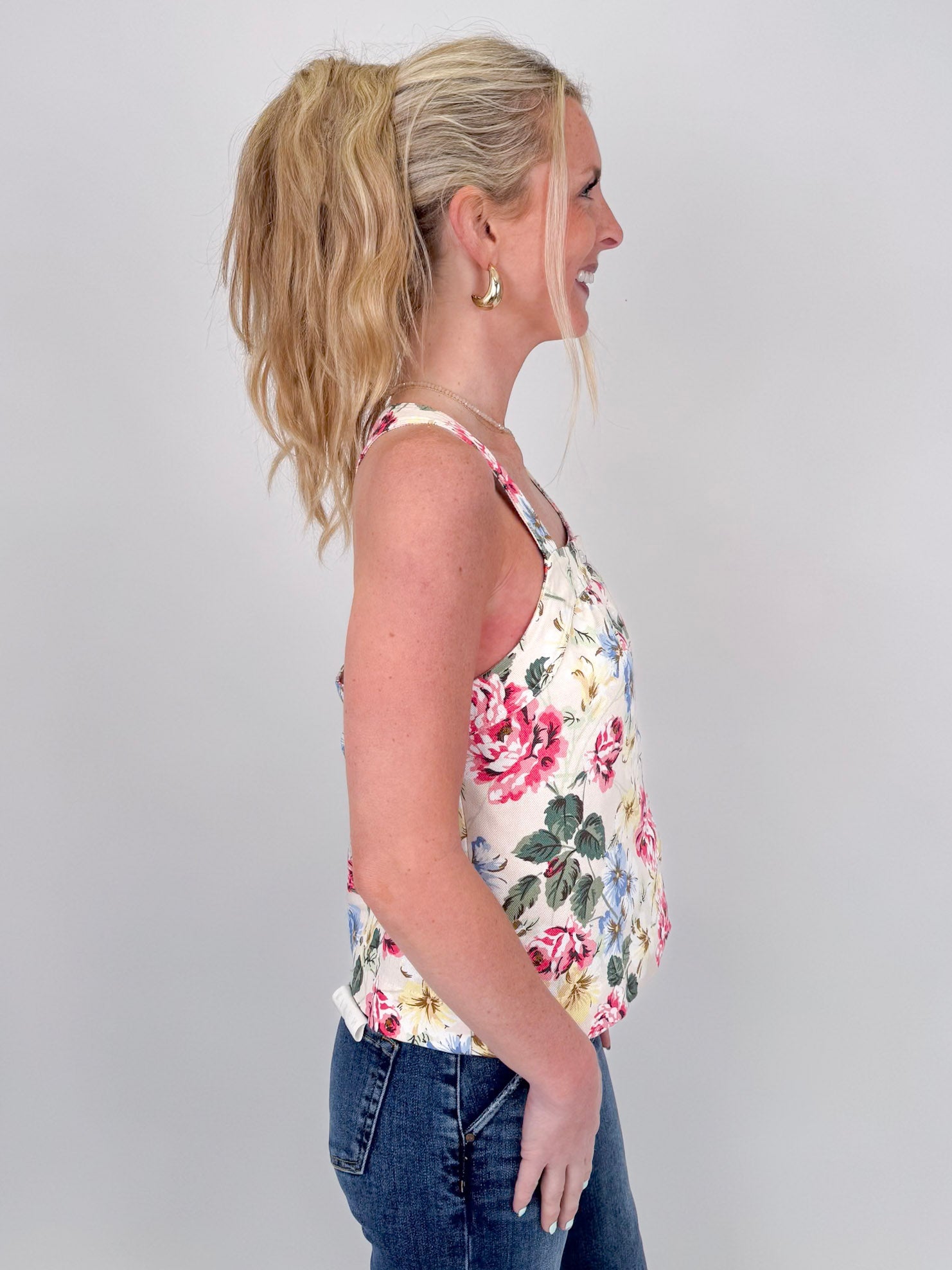 Summer Lovin' Floral Blouse - PAPER DOLL