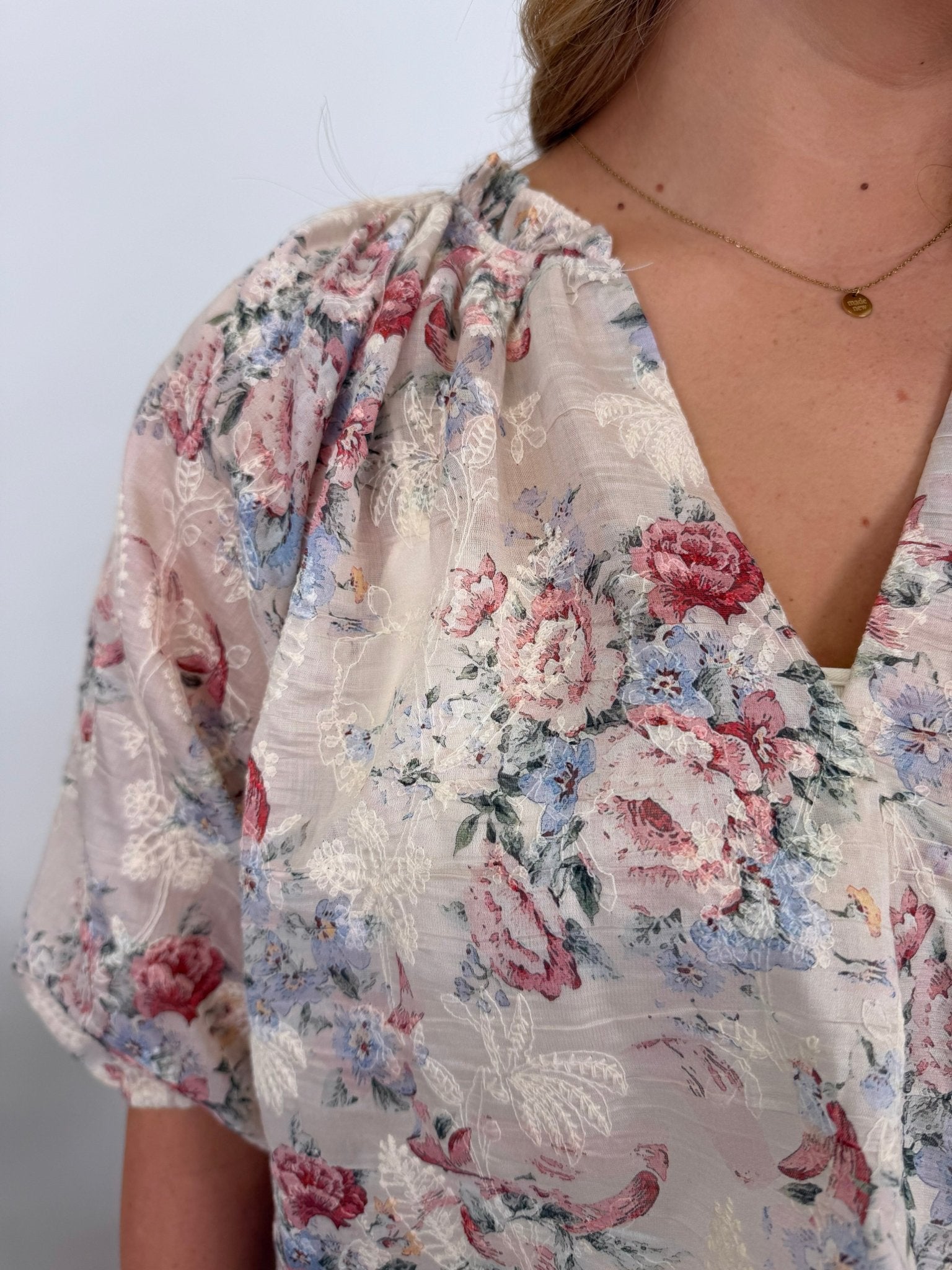 Reba Floral Blouse - PAPER DOLL