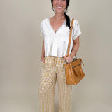 Shine Bright Floral Lace Detail Blouse - PAPER DOLL