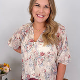 Reba Floral Blouse - PAPER DOLL
