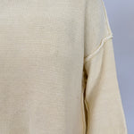 Hannah Mineral Wash Knit Top - PAPER DOLL